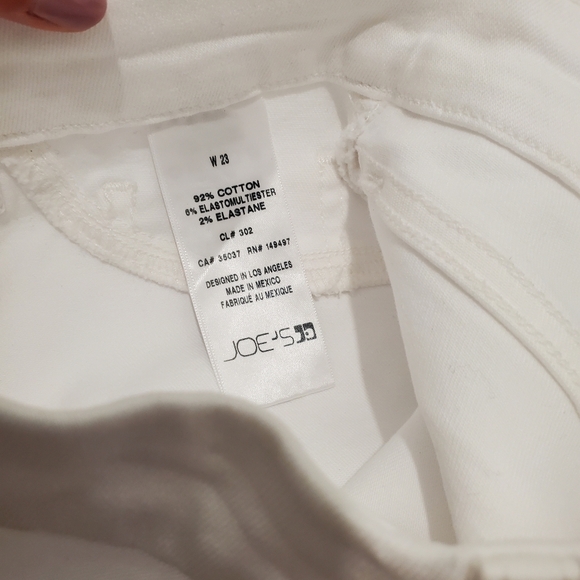 NEW Favorite Daughter x Joe's White Skinny Jeans - Picture 5 of 6
